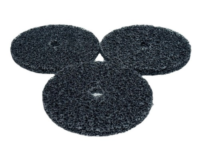 #ad 3x 3M Scotch Brite 7” x 7 8quot; Clean Strip Paint Rust Removal Disc Extra Coarse $28.95