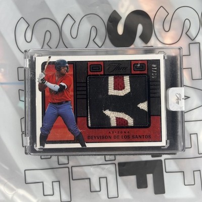 2023 Panini JERSEY PATCH PROSPECT ROOKIE Deyvison De Los Santos /10