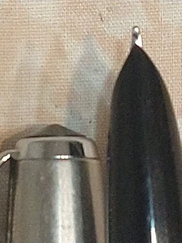 Parker 51 Full Size Schwarz Harz Oktan Medium Point Feder Füllfederhalter #96 - Bild 15 von 20
