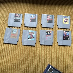 NES Coasters/Untersetzer Set/8X Games/Super Mario,Metroid,Donkey Kong/Nintendo