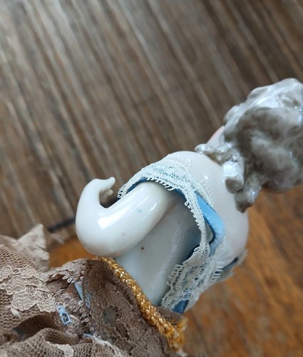 Vintage German Goebel Half Doll 4" Jewelry - Picture 8 of 12