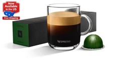 Nespresso Vertuo Stormio Coffee Pods Dark Roast 7.7oz Mug 60 Capsules