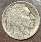 1920 S BUFFALO NICKEL CHOICE VF VERY NICE COLOR