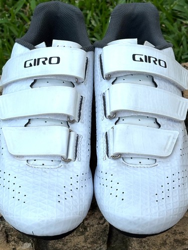 Scarpe da ciclismo motociclista GIRO donna stilo con cinturino bianco taglia US 9 EU 41 - Foto 5 di 10