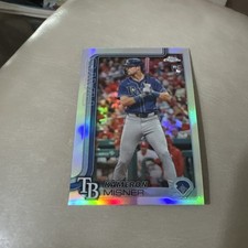 2025 Topps Chrome Kameron Misner RC Refractor #130 Rays🔥🔥