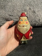 Vintage Santa Clause Ornament Christmas