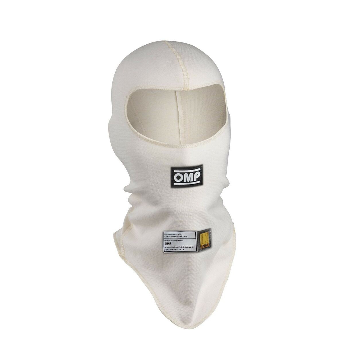 Sottocasco OMP First Bianco Taglia S FIA 8856-2018 | Offerta Racing Online