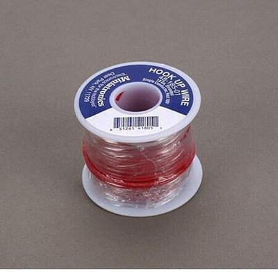 Miniatronics 18 Gauge Stranded Single Conductor Wire 100' 30m Red 4818501