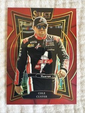 🔴🏁 2025 Select NASCAR Grandstand #38 Cole Custer Red Prizm #012/125!