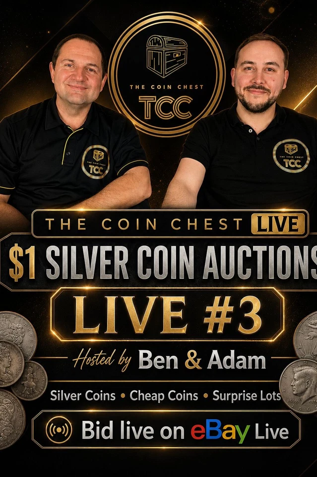 $1 Silver Coin Auctions | TCC Live #3