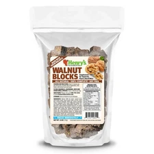 Walnut Blocks - Food for Squirrels, Flying Squirrels, and Chipmunks