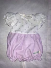 Vintage Cabbage Patch Kids/Doll Clothes - Purple Preemie Outfit (304)