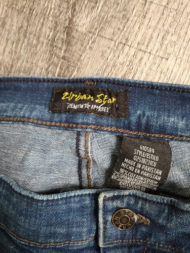 Urban Star Jeans Herren 42x30 Blau Stretch Flex Denim Dark Wash Modern Western - Bild 5 von 7