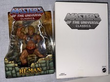 HE-MAN The Original 2008 MASTERS OF THE UNIVERSE Classics MOTU Mattel w Box New