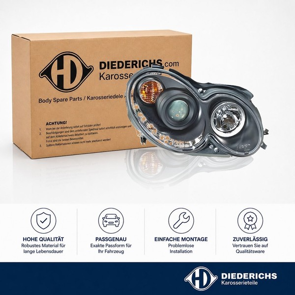 Hauptscheinwerfersatz Diederichs 1626485 FÜR Mercedes-image