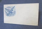 ANTIQUE PATRIOTIC EAGLE CIVIL WAR PERIOD 1860s ENVELOPE - UNUSED