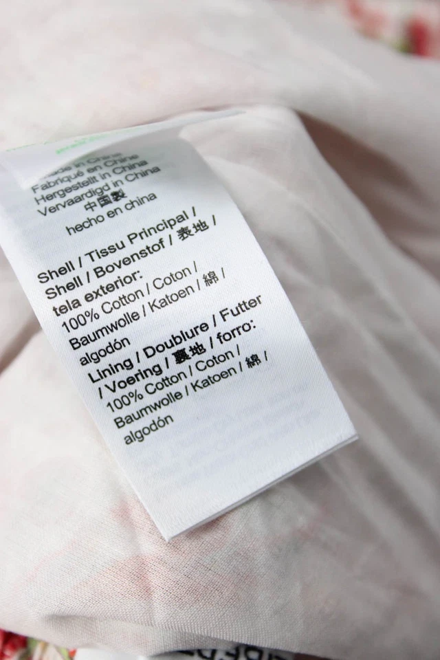 J Crew Womens Cotton Drawstring Elastic Waistband Floral Maxi Dress Multi Size S - Image 4 of 4