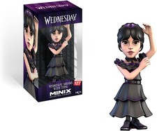 MERCOLEDI Wednesday Addams AL BALLO Figura 11cm Originale MINIX Tv 127