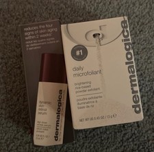 Dermalogica Dynamic Skin Retinol Serum .34 Oz  Daily Microfoliant .45 Oz BNIB