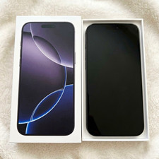 Apple iPhone 16 Pro Max 256GB Black Unlocked/AT T iOS Used w/ Box