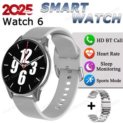 Herren Damen Sport Smartwatch 1,28'' Bildschirm Sprachanruf Smartwatch Herzfrequenz ML15I