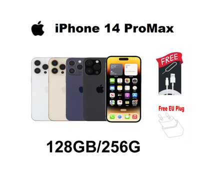 Neu Apple iPhone 14 Pro Max 256GB/128GB 5G Ohne Vertrag iOS Handys Alle Farben