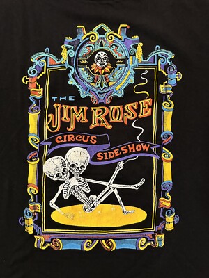 Vintage 1995 The Jim Rose Circus Sideshow TShirt | eBay