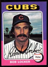 1975 Topps Bob Locker Chicago Cubs #434