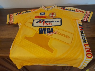 MAGLIA SHIRT VINTAGE CICLISMO CYCLING MERCATONE UNO WILIER TRIESTINA.  SANTINI | eBay