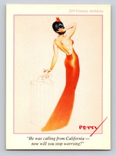 1994 The George Petty Girl #8 Esquire Trading Card Series 1 21st Centry