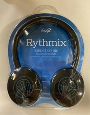 IFROGZ  RYTHMIX WIRED ROBUST SOUND, FOLD FLAT DESIGN HEADPHONES Blue/Black