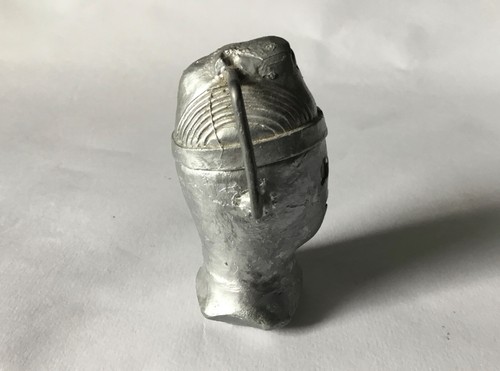 DOCTOR WHO VINTAGE VERY RARE HEAD UP DISPLAY H.U.D. MINI BUSTS CYBERMEN 1990s! - Picture 6 of 8