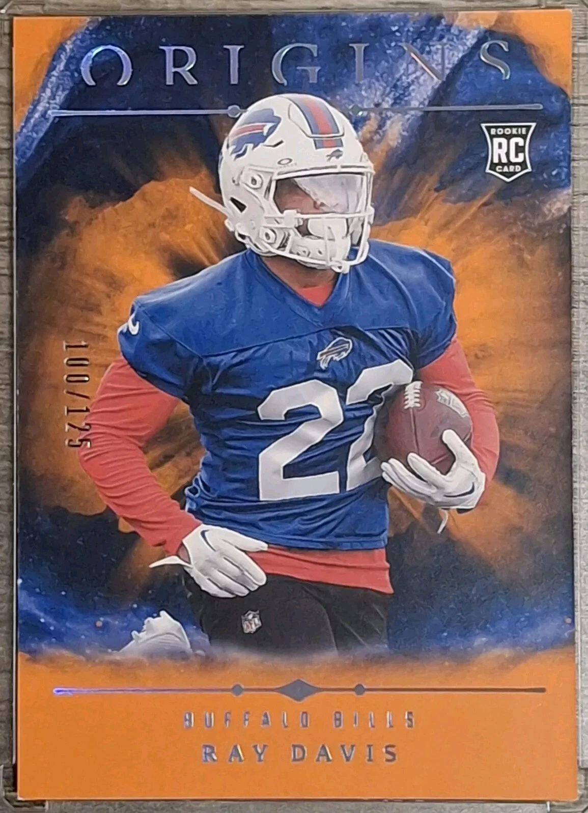 2024 Panini Origins Ray Davis RC Rookie #131 Orange /125