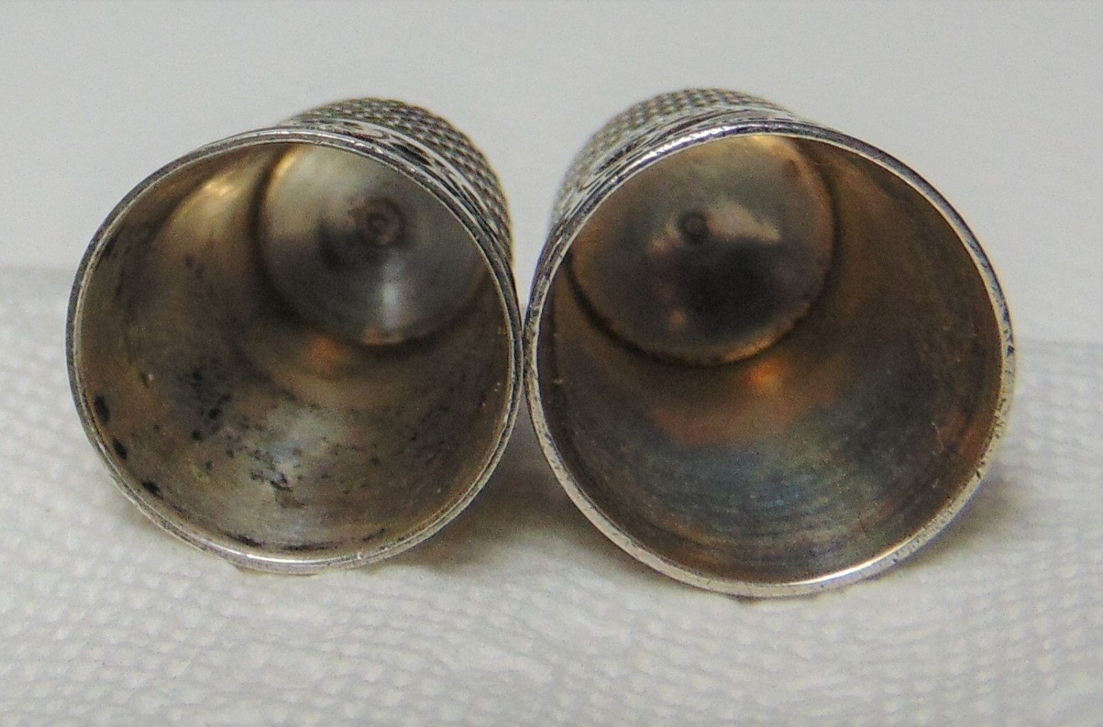 Lot of 2 Vintage Stern Brothers Sterling Silver Thimbles eBay