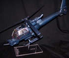 acrylic display stand for  vintage MTC Blue Thunder helicopter Columbia Pictures