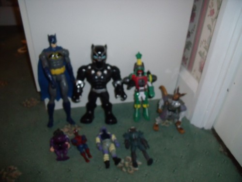 FIGURAS ARTICULADAS RARAS DE COLECCIÓN TONKA SKELI STORM TROOPER SPIDERMAN BATMAN BANDAI - Imagen 9 de 10