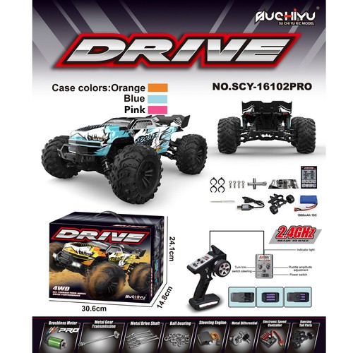 RC Cars for Adults 1/16 Scale Brushless Off-Road Truck 43MPH – Fast & Durable - Picture 10 of 19