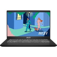 MSI 14 Laptop 8 GB RAM 512GB AMD Ryzen™ 5 Windows 11 Home - Black 14 Inches