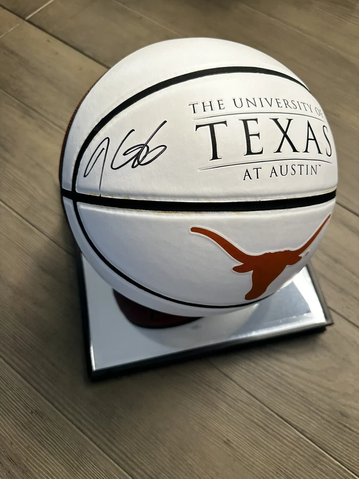 KEVIN DURANT Signed Autographed UT TEXAS LONGHORNS Logo Basketball JSA Certified - Image 4 of 4