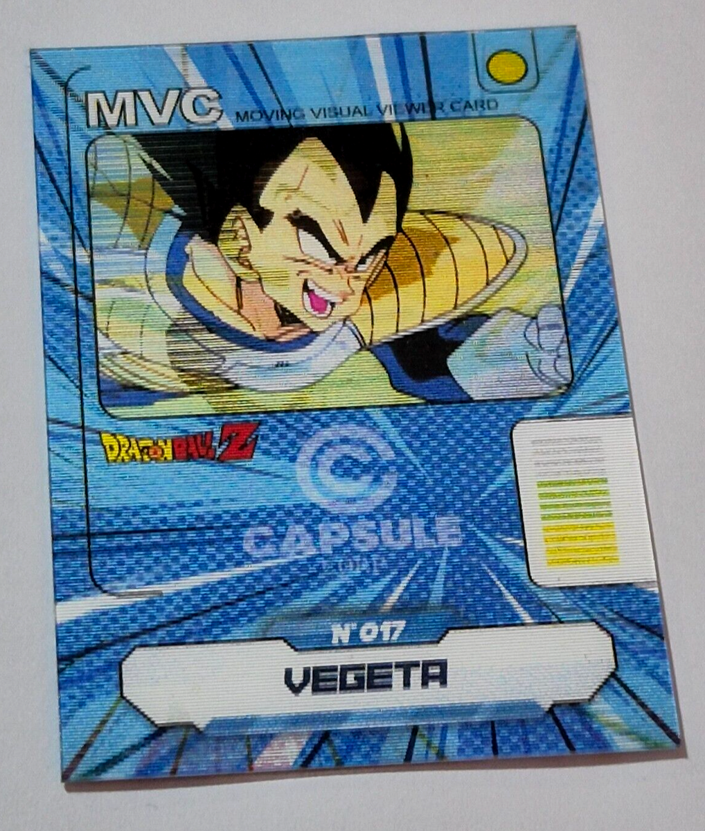 2024 CARD 3D DRAGON BALL Z Capsule Corp #17 VEGETA MVC PERU