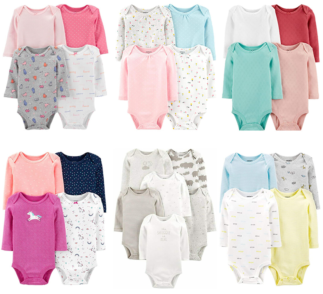 carters bodysuits baby girl