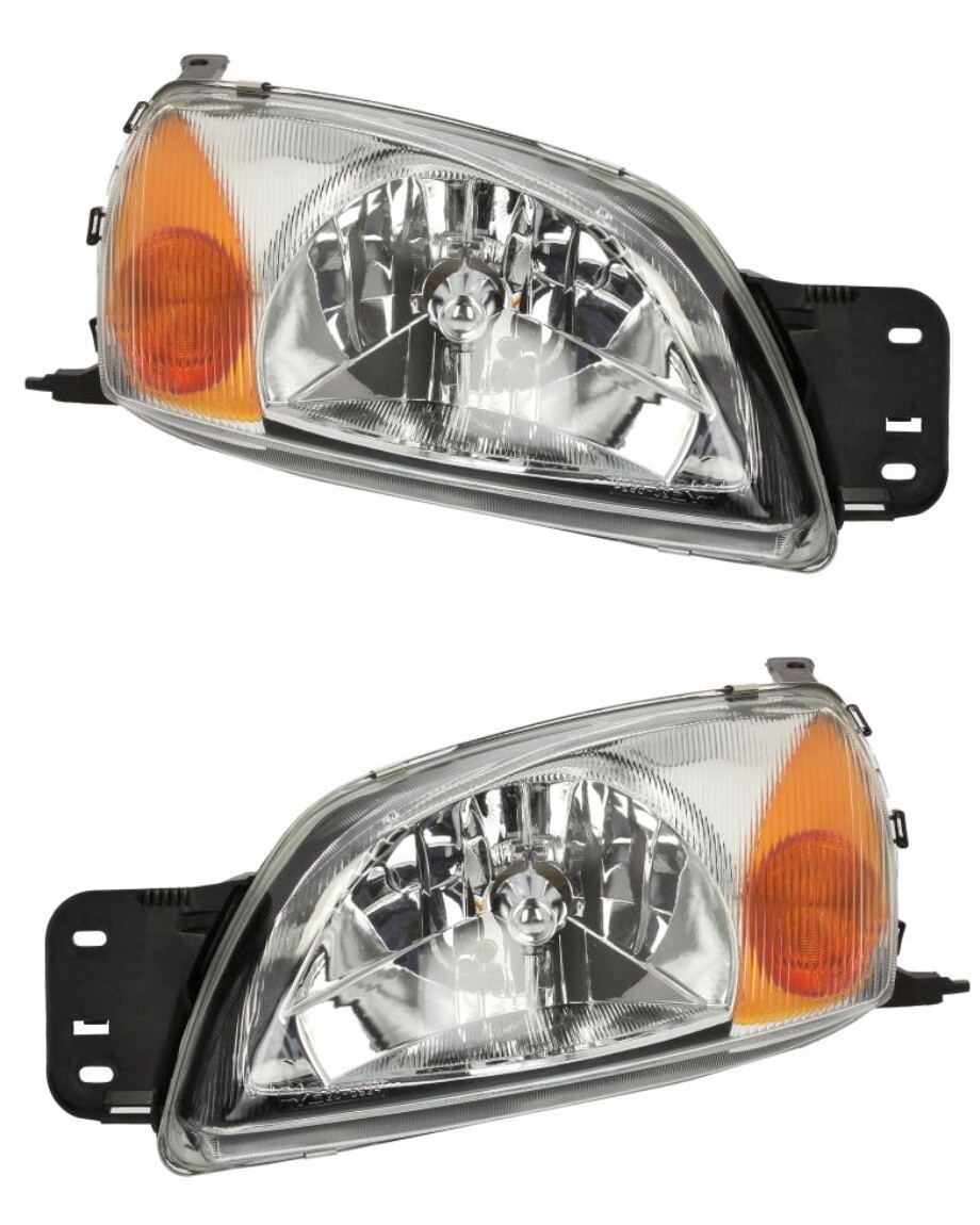 Phare avant gauche + droit électrique pour Ford Fiesta IV et Mazda 121 III 99-03