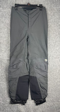 Mountain HardWear Conduit Pants Women's 10 Snow Ski Insulated Nylon Gray