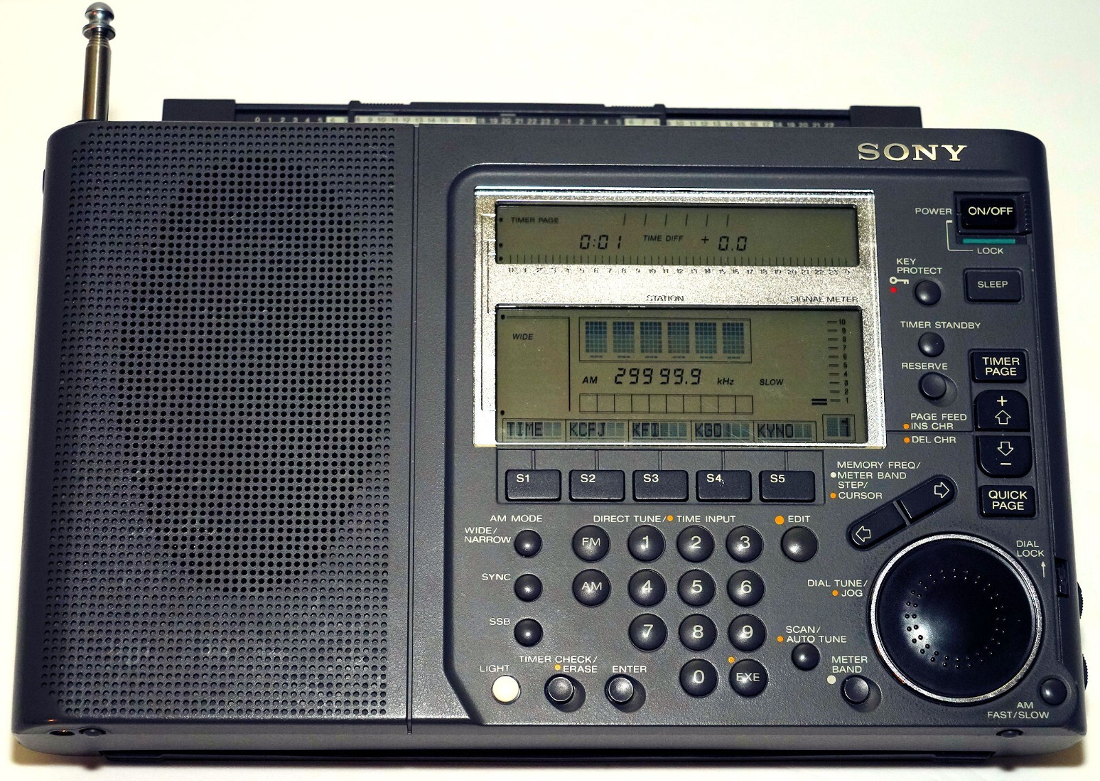完璧 SONY ソニー ICF-SW77 ワールドバンドラジオ BCLラジオ dinogrip.com