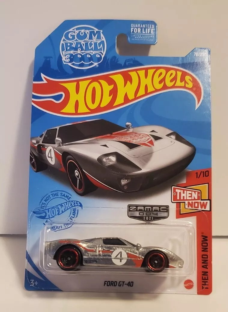 Loose Hot Wheels Ford GT40 Black Gumball 3000 Livery 