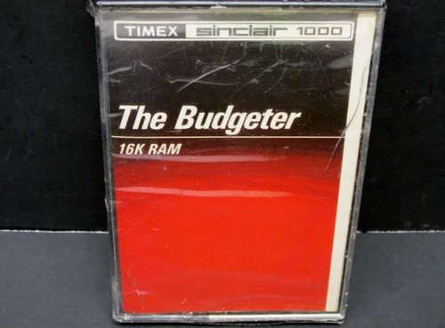 The Budgeter, Timex Sinclair 1000, 1983, Cassette, New & Sealed