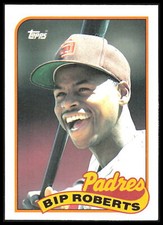 1989 Topps Traded Bip Roberts #103T San Diego Padres 5J