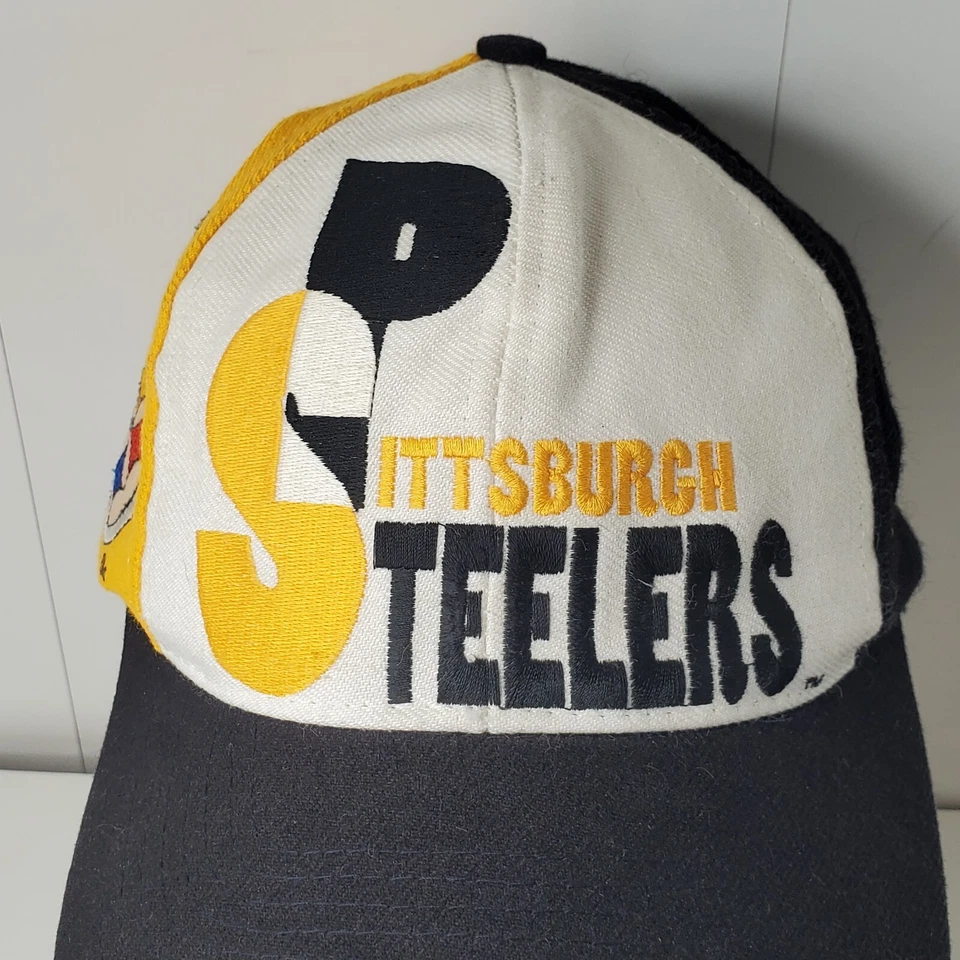 De Colección Pittsburgh Steelers Pro Line AJD Bordado Logo Snapback Gorra Gorra de Béisbol Foto 3 de 4