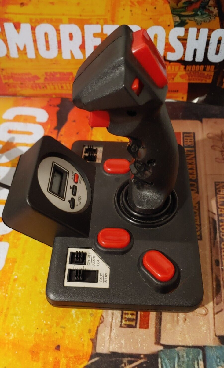 Joystick Quickjoy Superboard Vintage Avec Boîte Et Notice - Atari (non Testé, Pour Pièces)