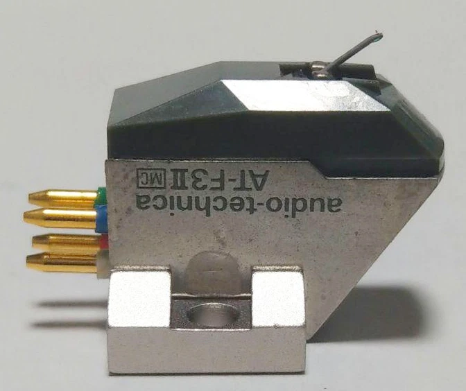 Audio-Technica AT-F3II MC Stereo Phono Cartridge Japan vintage audio analog